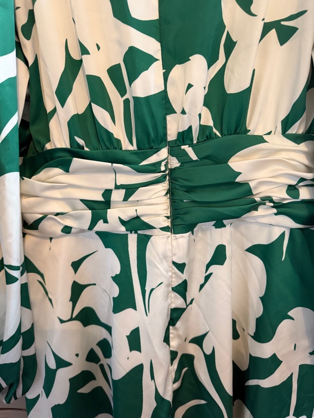 Hutch Satin Long Sleeve Mini Dress 20W - Picture 9 of 12
